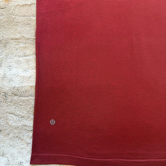 Lululemon Men’s Metal Vent Tech Short Sleeve 2.0 in Dark Red / Savannah Size L - Picture 6 of 11